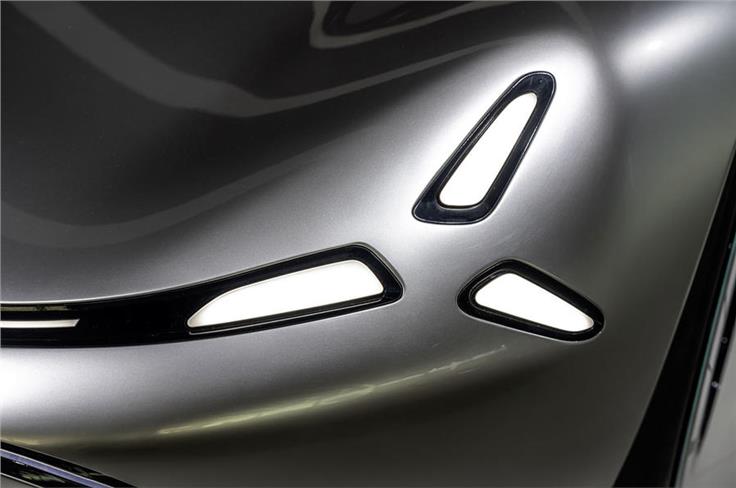 Mercedes-Benz Vision AMG concept headlamp